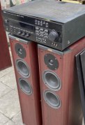 轉(zhuǎn)讓一對(duì)丹麥尊寶音箱+雅馬哈功放